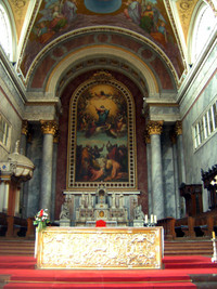 Altarbild der Basilika von Esztergom