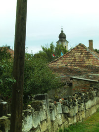 Blick Richtung Ortsmitte von Zsámbék